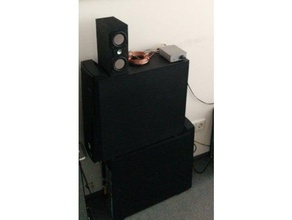 minibox loudspeaker enclosure diy 3d print model - Mito3D