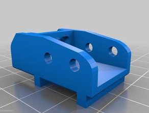 hypercube evolution cable chain mount 3d printer parts evo 3d print model - Mito3D
