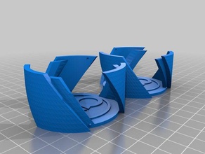 mi personalizados giro cuadro modelo mejorado de 60 a 30 puzzles personalizado 3d print model - Mito3D