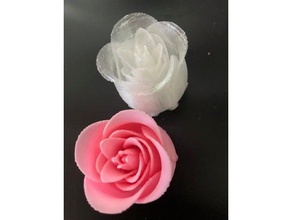chiuso rose sculture 3d print model - Mito3D