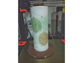 kağıt havlu tutucu kilitleme mutfak ve yemek 3dprintable pratik 3d print model - Mito3D