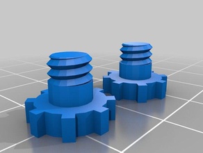 l'échelle de détail bloc des outils à main personnalisé 3d print model - Mito3D