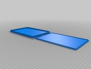 my customized case rectangular talo containers 3d print model - Mito3D