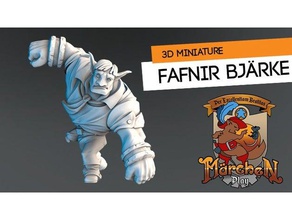 fafnir bjarke jouets & jeux miniature figurine 28mm 3d print model - Mito3D