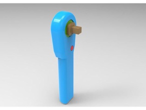 a nasa chave de fenda catraca 2 lados oco ferramentas manuais 3d print model - Mito3D