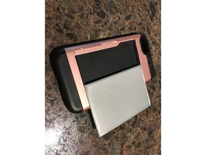 spigen slim armor wallet hatch mobile phone case iphone tough 3d print model - Mito3D