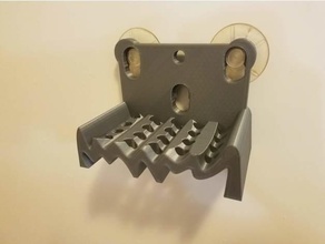 supporto a ventosa sapone solido bagno operazione portasapone doccia il piatto di suctioncup 3d print model - Mito3D