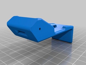 x-quadro de ângulo destino skid anti-ejeção do lábio r c veículos pouso derrapagem dos patins lipo bateria titular 3d print model - Mito3D