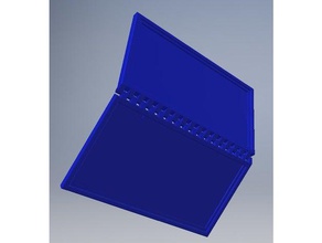 foldable solar panel 160x85mm electronics 3d print model - Mito3D
