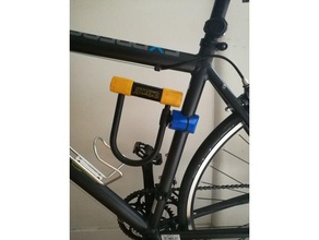 onguard d-lock mount replacement sport & outdoors bike lock 3d print model - Mito3D