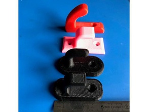 algunos de los ganchos organización 3d print model - Mito3D