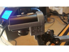 lifecam cinema-gopro style mount Kamera 3d print model - Mito3D