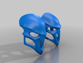 1 ve 2 reaper maske seçeneği 3d yazıcı aksesuarları 3d print model - Mito3D