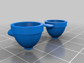 headlight buckets rc 3d printing 3d print model - Mito3D