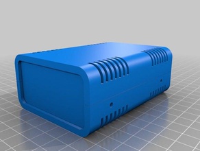 my customized revised ultimate box maker 12v2a board v2 electronics ebay module openscad 3d print model - Mito3D