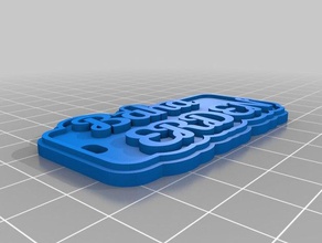 baha chaveiros personalizado 3d print model - Mito3D