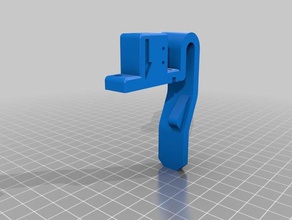 jgaurora a5 modificados parte manual del filamento de alimentación actualización fijo Impresora 3d accesorios 3d print model - Mito3D