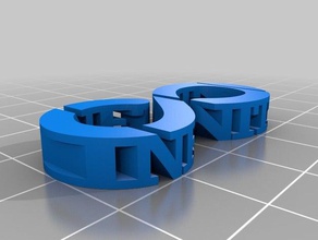 metin çevir sonsuzluk sanat Bay yazıcı sembol çevirin 3d print model - Mito3D