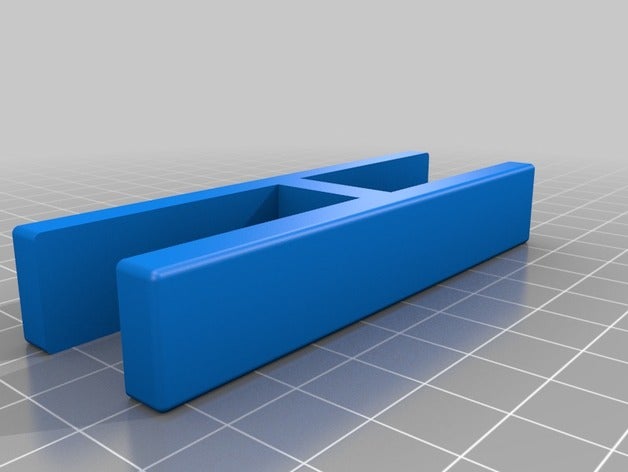 16mm 18mm Kante join-Halter - Organisation edge 3D print model - Mito3D