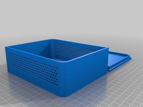 pcb caixa de 150 mm x 120 50 eletrônica personalizado 3d print model - Mito3D