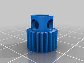 tevo titan alanında küçük dişli tarantula 3d yazıcı ekstruder 3d print model - Mito3D