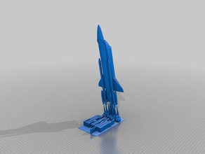 space shuttle di ingegneria per prima la nasa orbita razzo navetta spazio spaceshuttle 3d print model - Mito3D