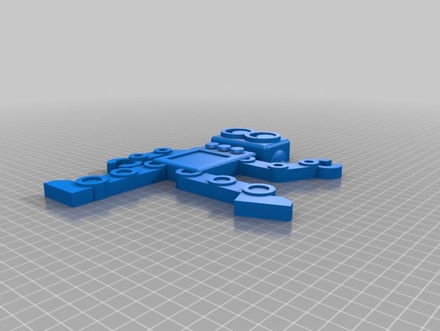 robo chaveiros personalizado 3D print model - Mito3D