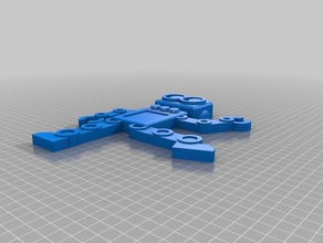 robo llaveros personalizado 3d print model - Mito3D