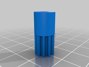 swordfish pencil sharpener gear office 3d print model - Mito3D