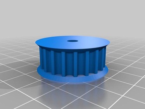 20t-gt2-toothed-pulley-cr10s series parts customized 3d print model - Mito3D