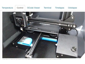 cubierta de la pantalla ender3 ender 3 Impresora 3d accesorios 3d print model - Mito3D