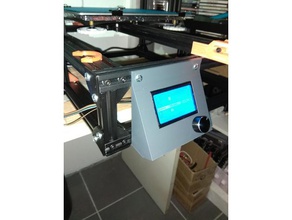 cr-10 cr-10s ecran controle screen control box 3d printer parts controller cr10 cr10s melzi mod 3d print model - Mito3D