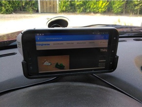 Katze s61 Auto mobile mount passt hr richter bodit Handy Halter Telefon 3d print model - Mito3D