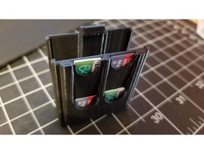 panasonic dmw-blg10 battery holder awesomeness sd cards camera dmc-lx100 dmw-ble9 micro card 3d print model - Mito3D