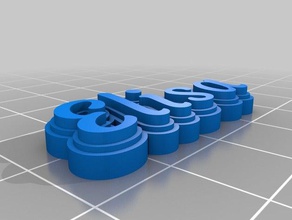 elisa kabak Anahtarlık özelleştirilmiş 3d print model - Mito3D
