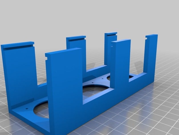 3x fã melzi bord Impressora 3d acessórios tronxy x3 x5s 3D print model - Mito3D