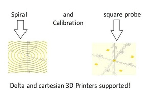 ultimate printbed ferramenta de calibração A impressão 3d testes personalizável personalizador sistemas nivelamento 3d print model - Mito3D