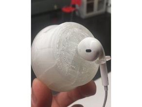 apple earpod per cuffie audio earpods le 3d print model - Mito3D