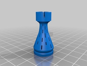 torre degli scacchi 2 La stampa 3d 3d print model - Mito3D