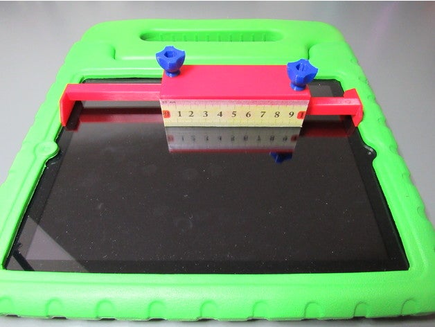 easy measurement tool tablet assistivetech 3D print model - Mito3D