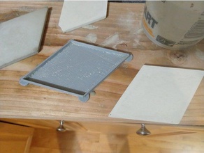 rhombus tile mold kitchen & dining backsplash 3d print model - Mito3D