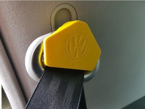vw golf mk4 cinto de segurança capa a indústria automotiva 1j0857719 abdeckung kappe tampa fecho 4 gurtabdeckung o 3d print model - Mito3D