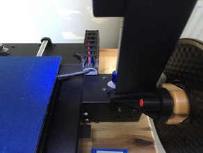 anycubic i3 mega titular arraste cadeia de viveiro Impressora 3d acessórios 3d print model - Mito3D