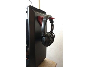 headphone stand tool holders & boxes headphones hanger holder 3d print model - Mito3D
