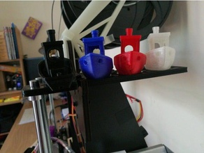 geeetech pro w z bracket shelf 3d printer parts i3 3d print model - Mito3D