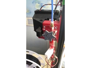 Unterstützung extrudeur avec ajout ventilateur et spinner pour mon projet rex 8 Die 3d-Drucker 3d print model - Mito3D