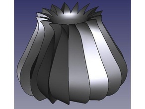 spiral vase 3 decor 3d print model - Mito3D