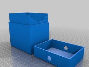 mi tarjeta personalizada de caja portaherramientas y cajas personalizado 3d print model - Mito3D