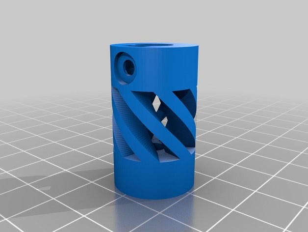 meine angepasste flexible Kupplung Werkzeugmaschinen kundengebundene 3D print model - Mito3D