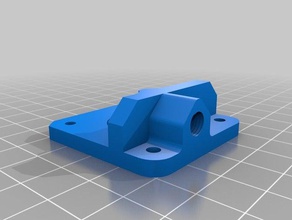 flexible filament extruder upgrade threaded boden tube connectiion 3d printer parts 3d print model - Mito3D